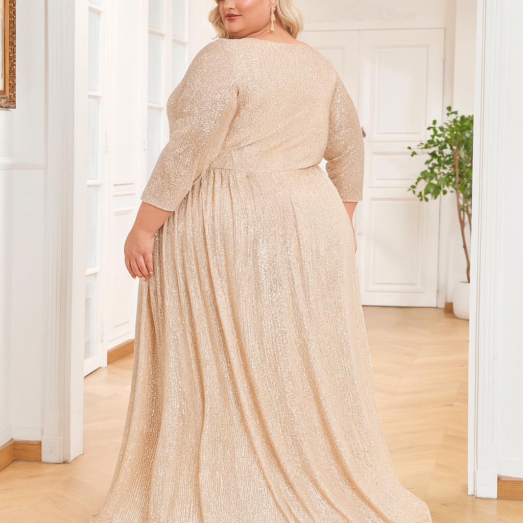 Robe Longue – Élégance Glamour